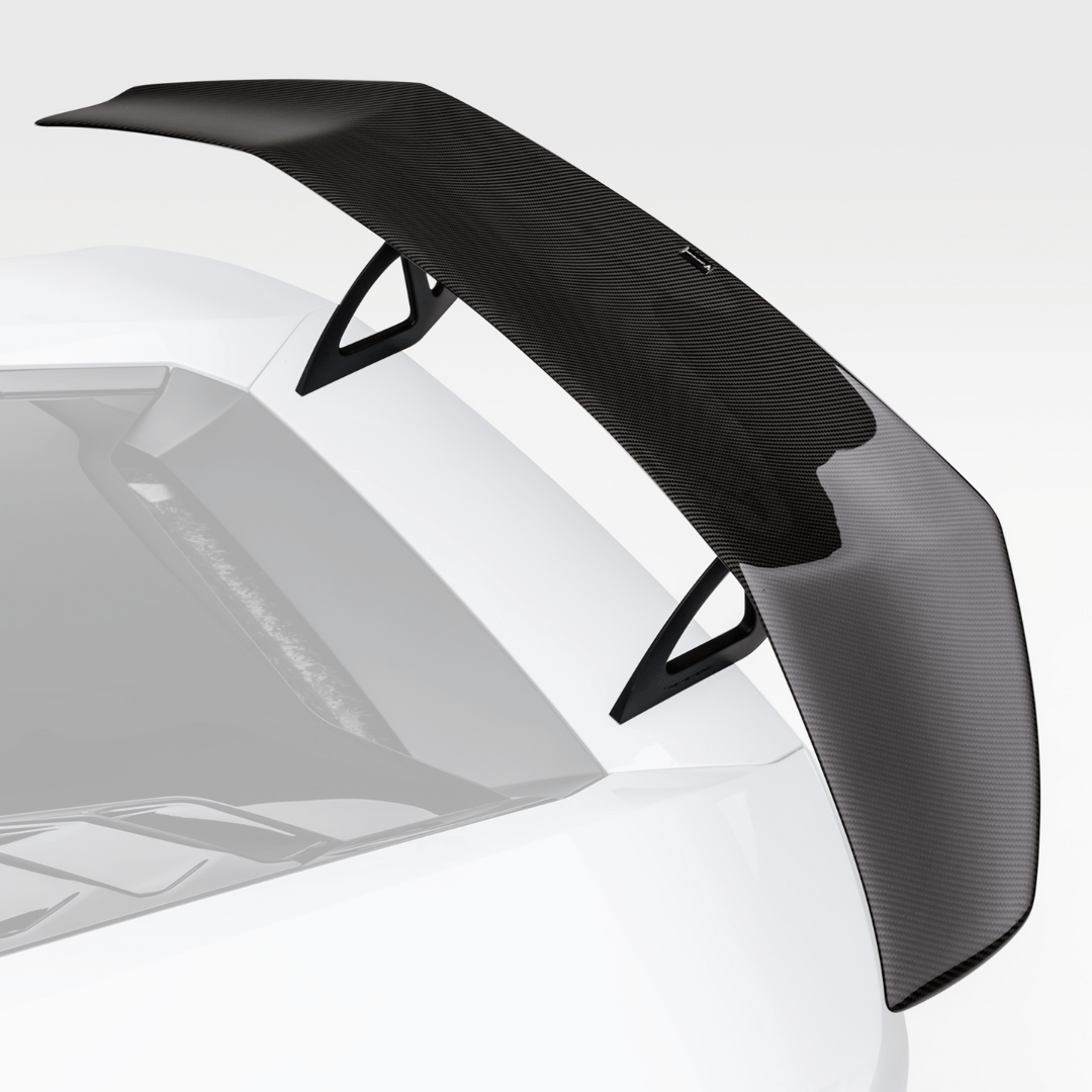 Vorsteiner 0870LOV Lamborghini Huracan Mondiale Edizione Aero Wing Blade w/ Aluminum Uprights Supercar Parts UK