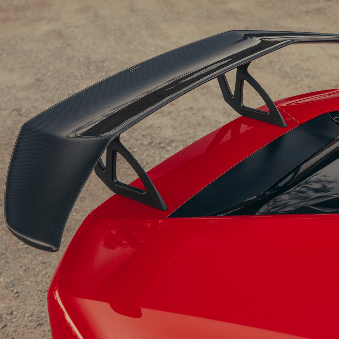 Vorsteiner 0870LOV Lamborghini Huracan Mondiale Edizione Aero Wing Blade w/ Aluminum Uprights Supercar Parts UK
