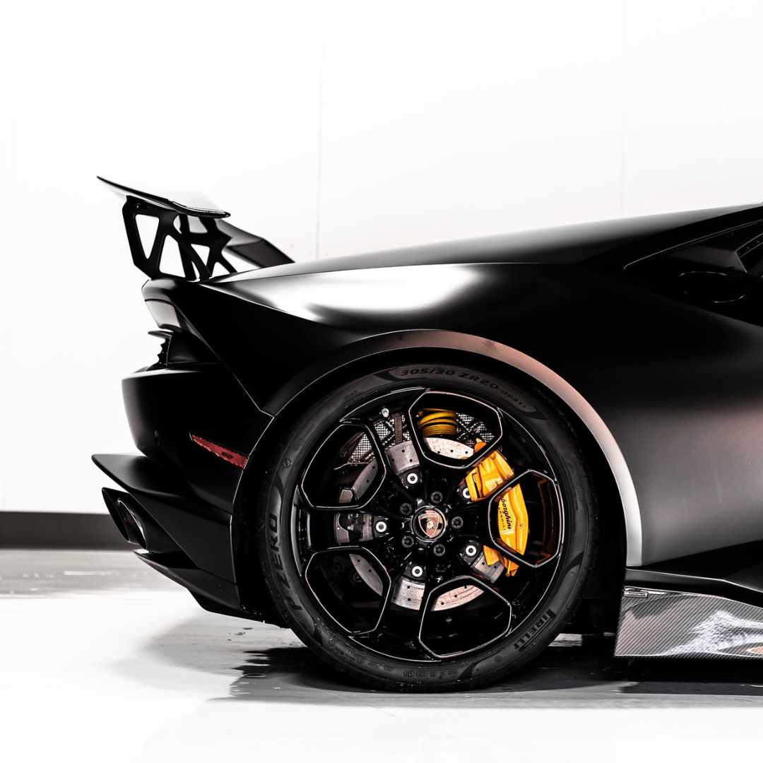 Vorsteiner 0870LOV Lamborghini Huracan Mondiale Edizione Aero Wing Blade w/ Aluminum Uprights Supercar Parts UK