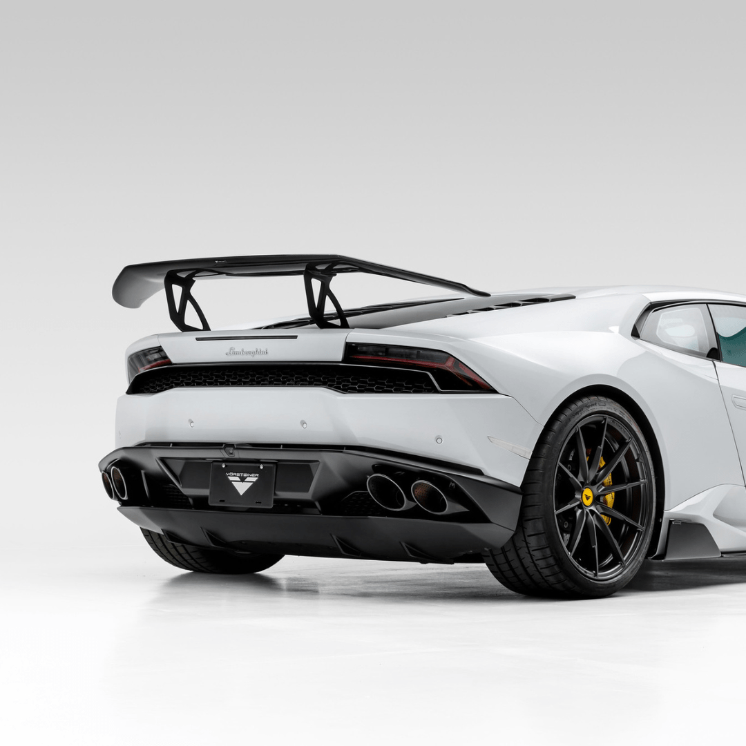 Vorsteiner 0870LOV Lamborghini Huracan Mondiale Edizione Aero Wing Blade w/ Aluminum Uprights Supercar Parts UK