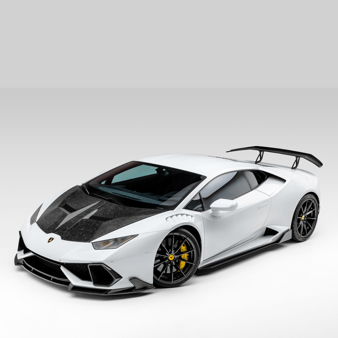 Vorsteiner 0870LOV Lamborghini Huracan Mondiale Edizione Aero Wing Blade w/ Aluminum Uprights Supercar Parts UK