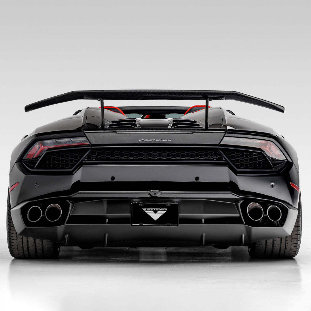 Vorsteiner 0870LOV Lamborghini Huracan Mondiale Edizione Aero Wing Blade w/ Aluminum Uprights Supercar Parts UK