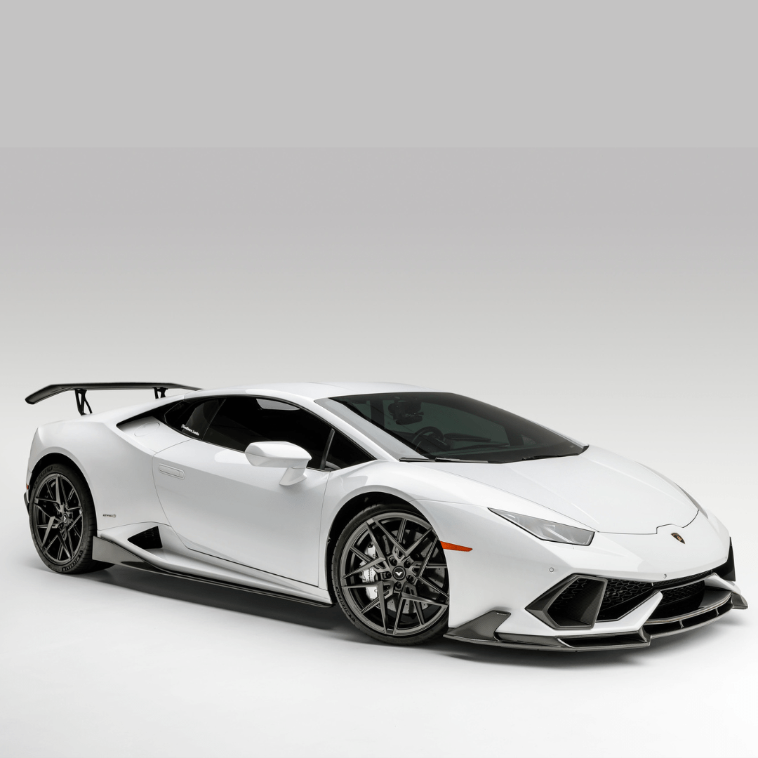 Vorsteiner 0870LOV Lamborghini Huracan Mondiale Edizione Aero Wing Blade w/ Aluminum Uprights Supercar Parts UK