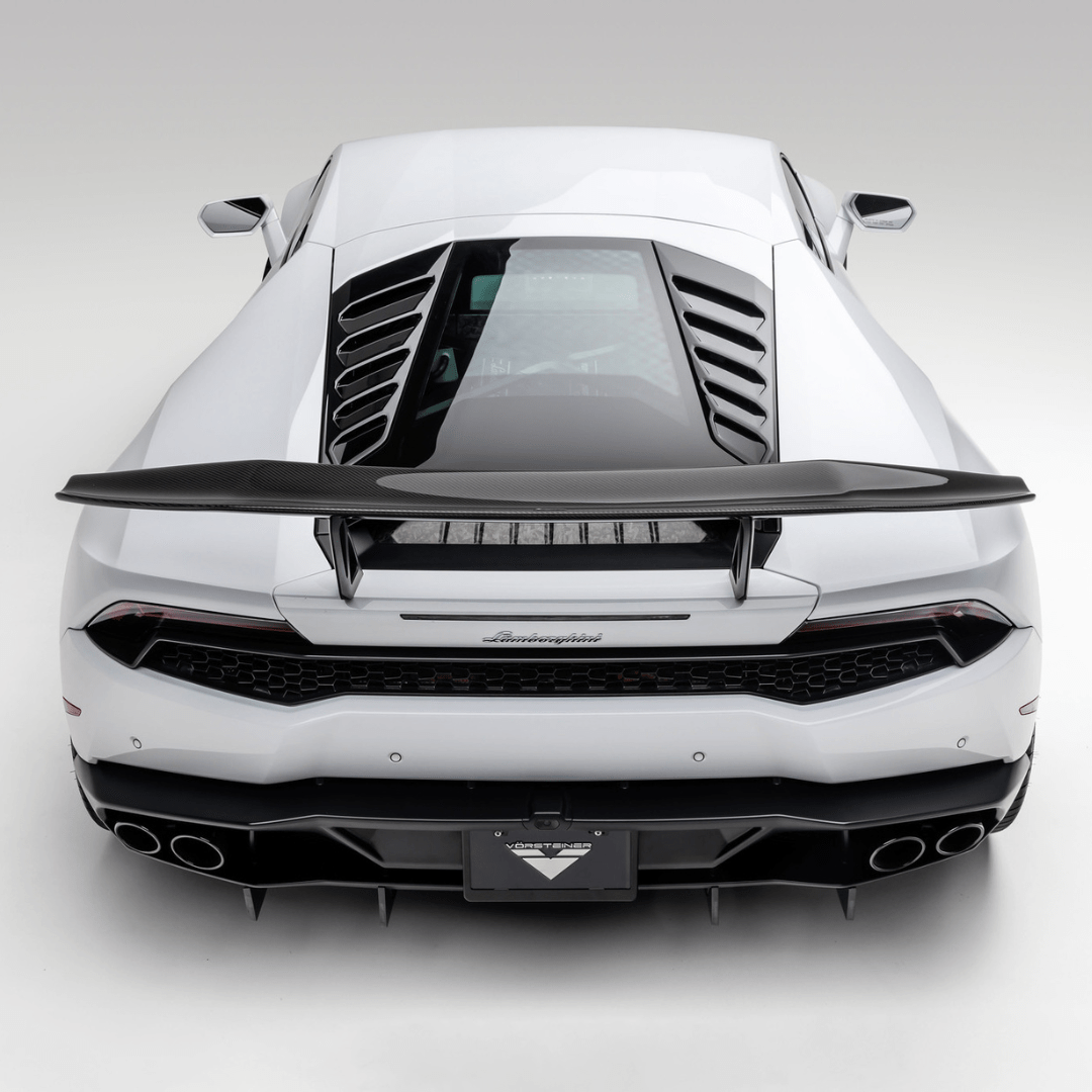 Vorsteiner 0870LOV Lamborghini Huracan Mondiale Edizione Aero Wing Blade w/ Aluminum Uprights Supercar Parts UK