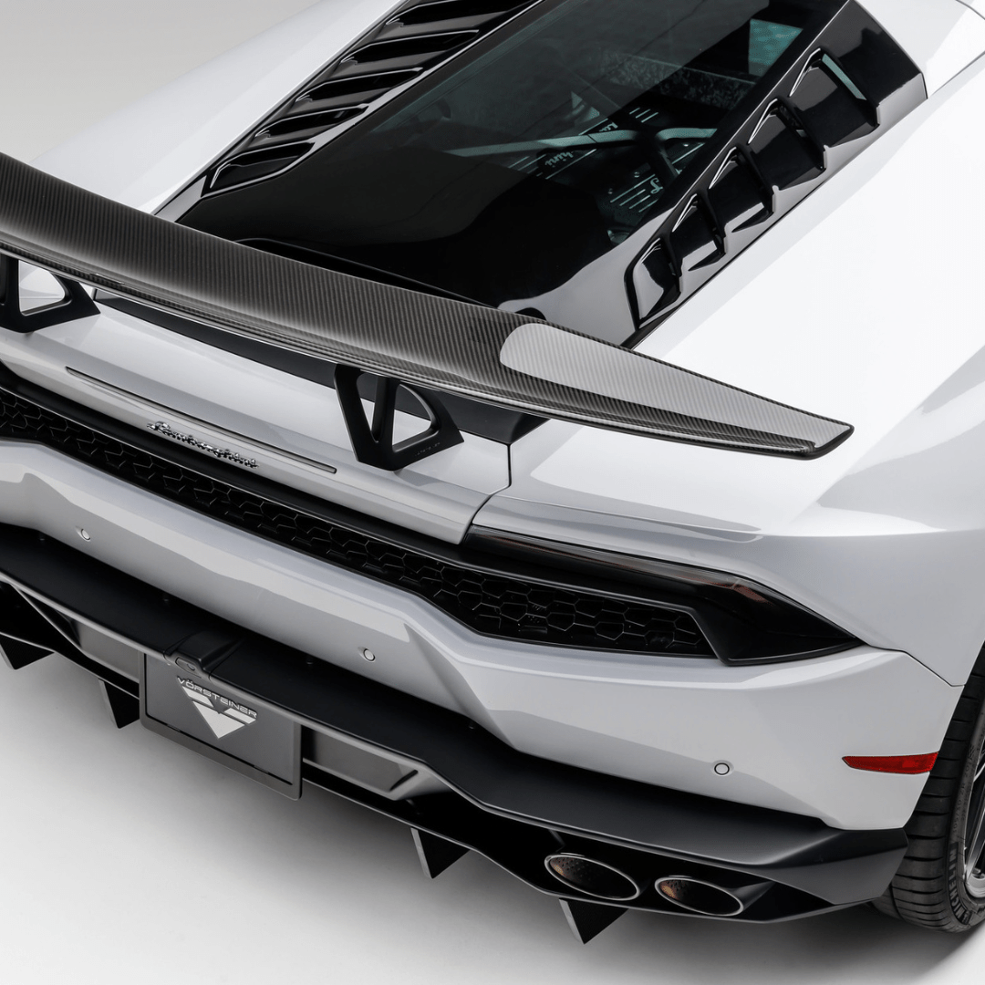 Vorsteiner 0870LOV Lamborghini Huracan Mondiale Edizione Aero Wing Blade w/ Aluminum Uprights Supercar Parts UK