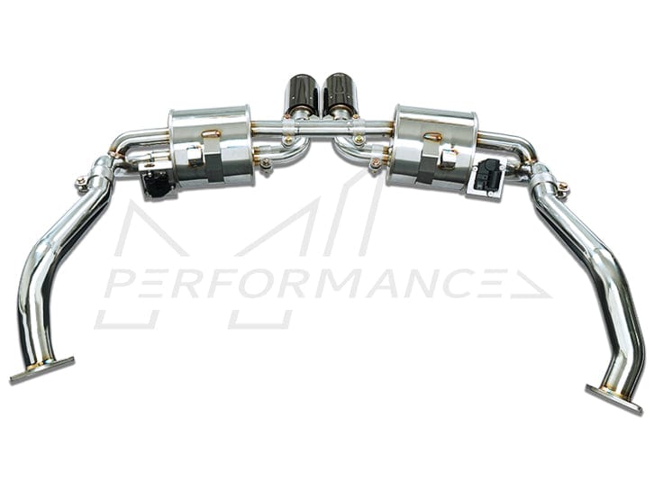 Stone Exhaust Porsche 982 718 Cayman S/GTS & Boxster S/GTS Cat-Back Valvetronic Exhaust System (2.0T & 2.5T)