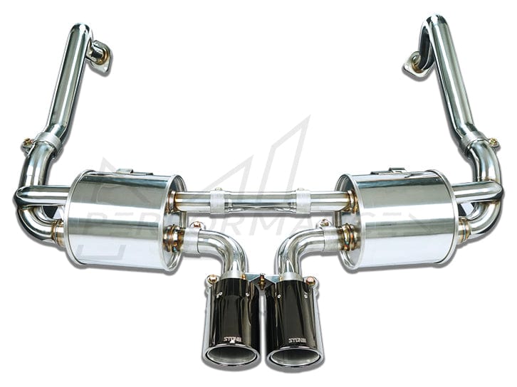 Stone Exhaust Porsche 982 718 Cayman S/GTS & Boxster S/GTS Cat-Back Valvetronic Exhaust System (2.0T & 2.5T)
