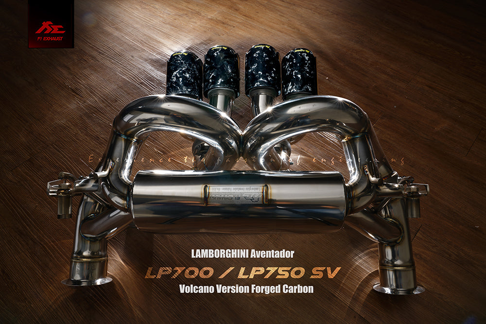 FI Exhaust Lamborghini Aventador LP700-4  Volcano Firetador Version  2011+ | Supercar Parts UK Car Parts