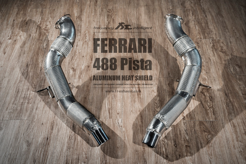 FI Exhaust Ferrari 488 GTB  2015-2020 | Supercar Parts UK Car Parts