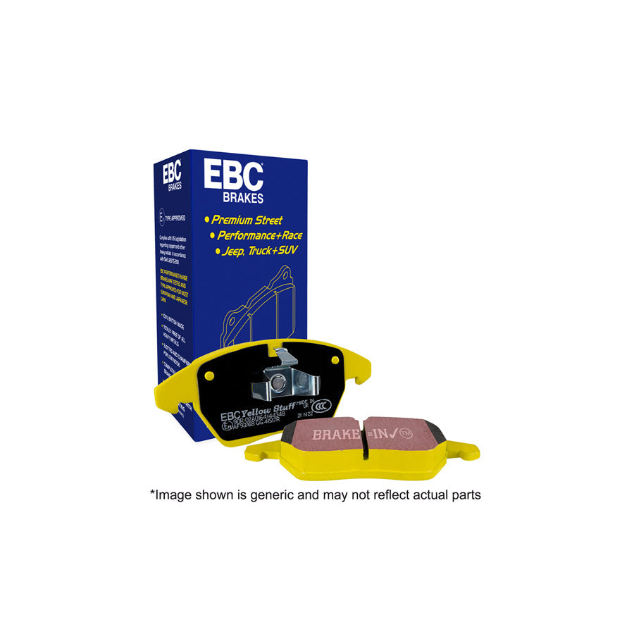 EBC DP41031R Bugatti Chrysler Fiat Ford Yellowstuff Front/Rear Brake Pads - Girling/TRW/Brembo Caliper 1 | ML Performance UK Car Parts