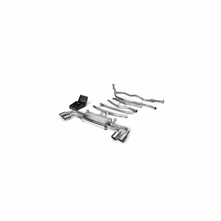 Armytrix PE3T2-QS30C Valvetronic Exhaust System Porsche Cayenne S 2.9L V6 TT 2019-2020 with  Quad Chrome 4" | Supercar Parts UK UK Car Parts