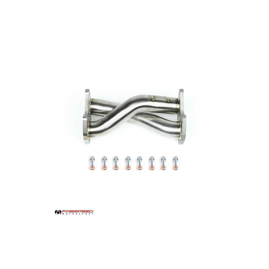 Fabspeed Ferrari F8 Tributo Rear Center Muffler Bypass X Pipe (2020+) | Supercar Parts UK