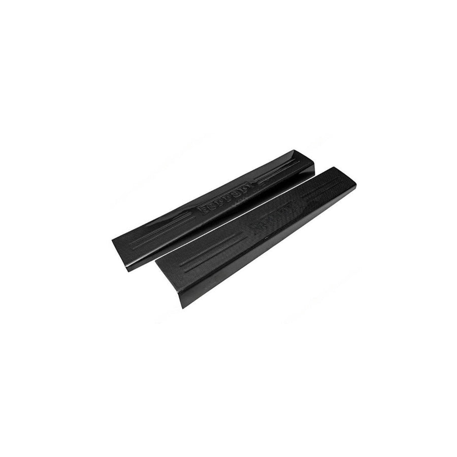 Carbon Fiber Right and Left Door Sills Embossed Ferrari Script - Ferrari F12 Berlinetta  | Supercar Parts UK