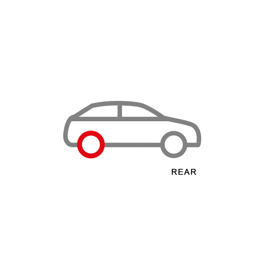EBC DP32258C Maserati Redstuff Rear Brake Pads (Inc. Ghibli M157 & Quattroporte M156) 4 | ML Performance UK Car Parts