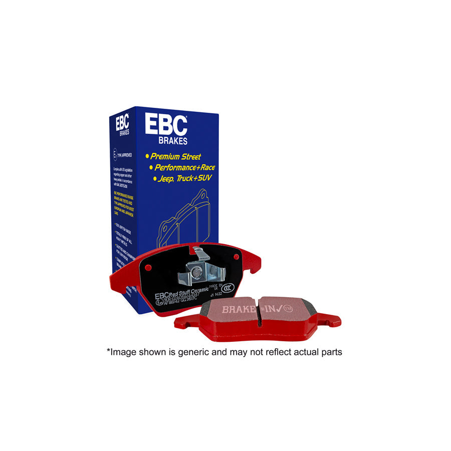 EBC DP32315C Alfa Romeo Maserati Redstuff Rear Brake Pads - ATE Caliper (Inc. Giulia, Ghibli, Quattroporte) 1 | ML Performance UK Car Parts