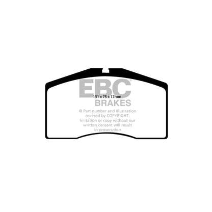 EBC DP3997C Audi Porsche Redstuff Front Brake Pads - Brembo Caliper 2 | ML Performance UK Car Parts