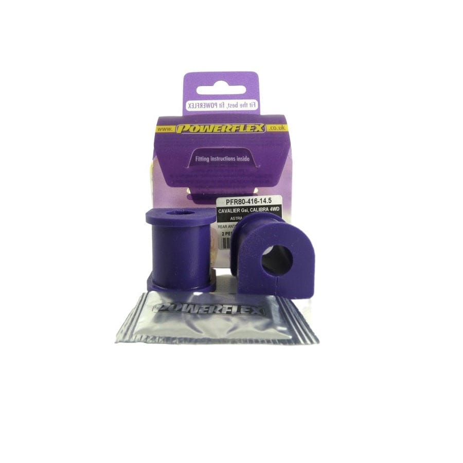 Powerflex PFR80-416-14.5 Vauxhall - Opel Rear Anti Roll Bar Bush (Inner) 14.5mm (Inc. Cavalier & Calibra) | Supercar Parts UKCar Parts