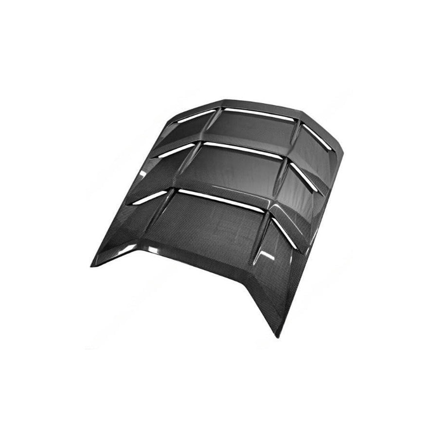 Carbon Fiber Rear Louvered Engine Lid Cover - Lamborghini Huracan LP-610 | Supercar Parts UK