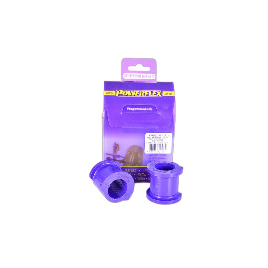 Powerflex PFR85-1313-28 VW Rear Anti Roll Bar Bush To Arm 28mm (Inc. T6 & T5 Transporter) | Supercar Parts UKCar Parts