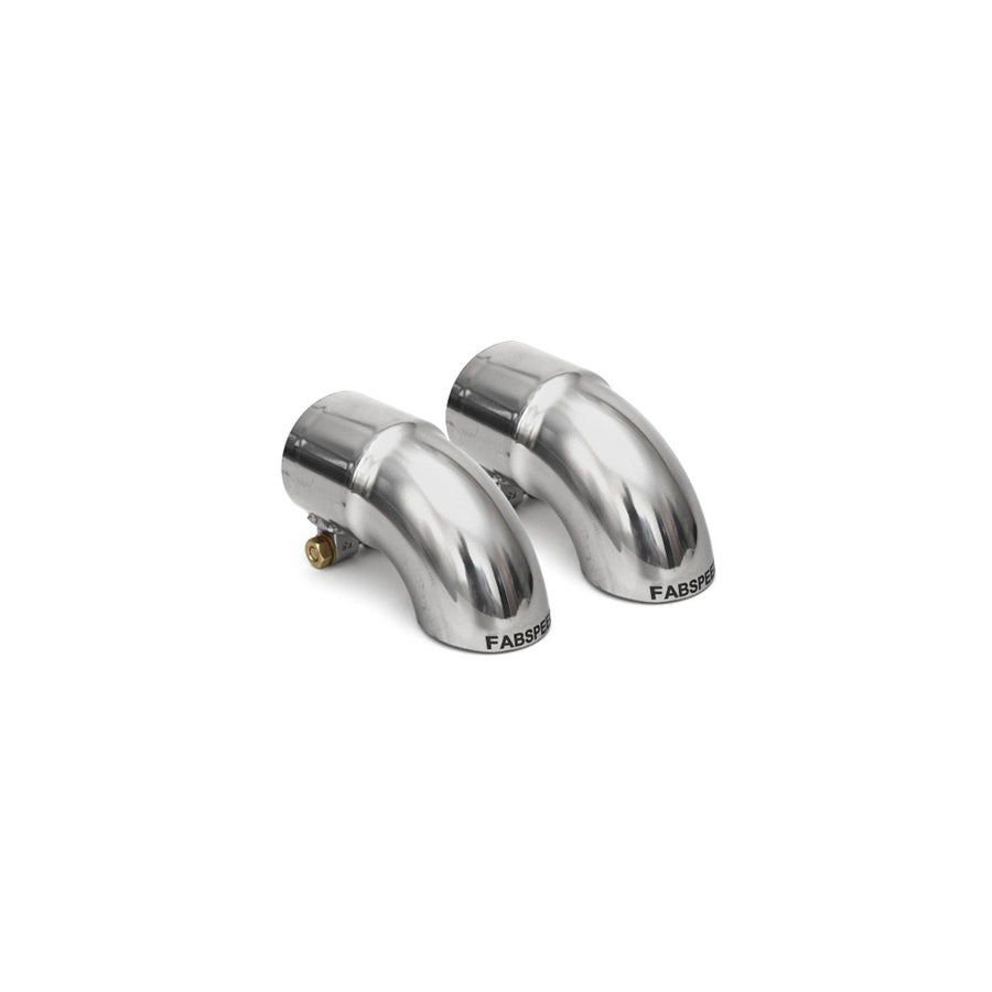 Fabspeed Porsche Competition Slip-On Turndown Tips (2.50/63.5mm ID) - Fabspeed Exhausts Only | Supercar Parts UK