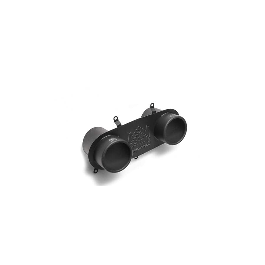 Armytrix T12-2M Titanium Series Twin Matte Black Tips Ferrari 458 Italia | Spider 4.5L V8 2010-2015 with Dual Matte Black 4"  | Supercar Parts UK UK Car Parts