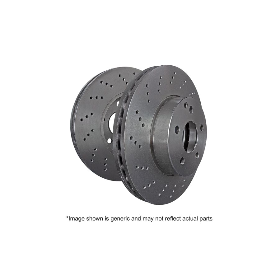 EBC D7364D Chevrolet Corvette C6 Standard Discs/Drums Front 1 | ML Performance UK Car Parts