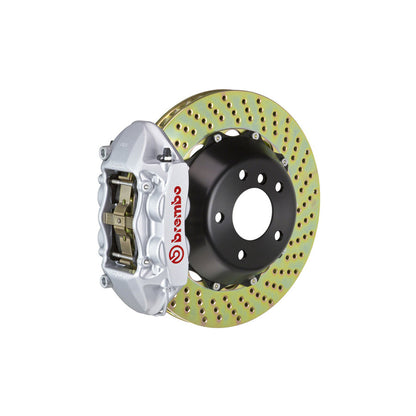 Brembo 2P1.8058A Porsche Boxster Rear GT 4-Pistons Drilled 2-piece Big Brake Kit 345x28mm