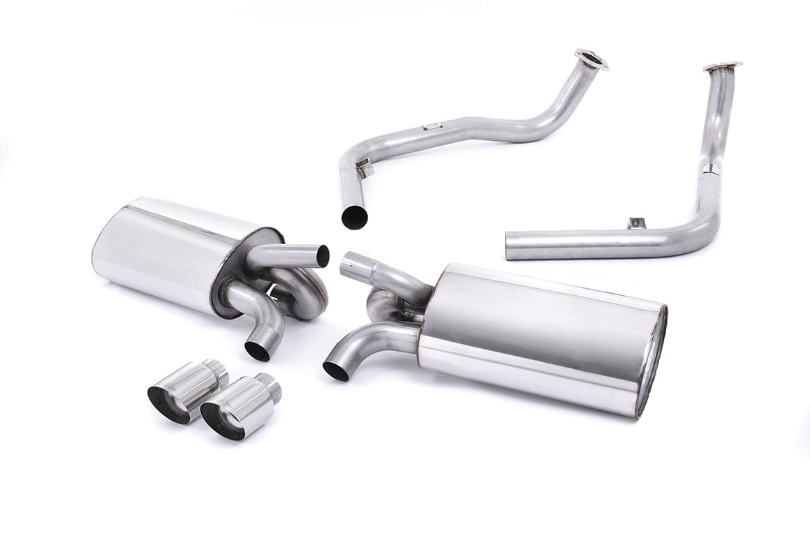 MillTek SSXPO118 Porsche Non-Resonated Cat-Back Exhaust (Inc. Boxster & Cayman)