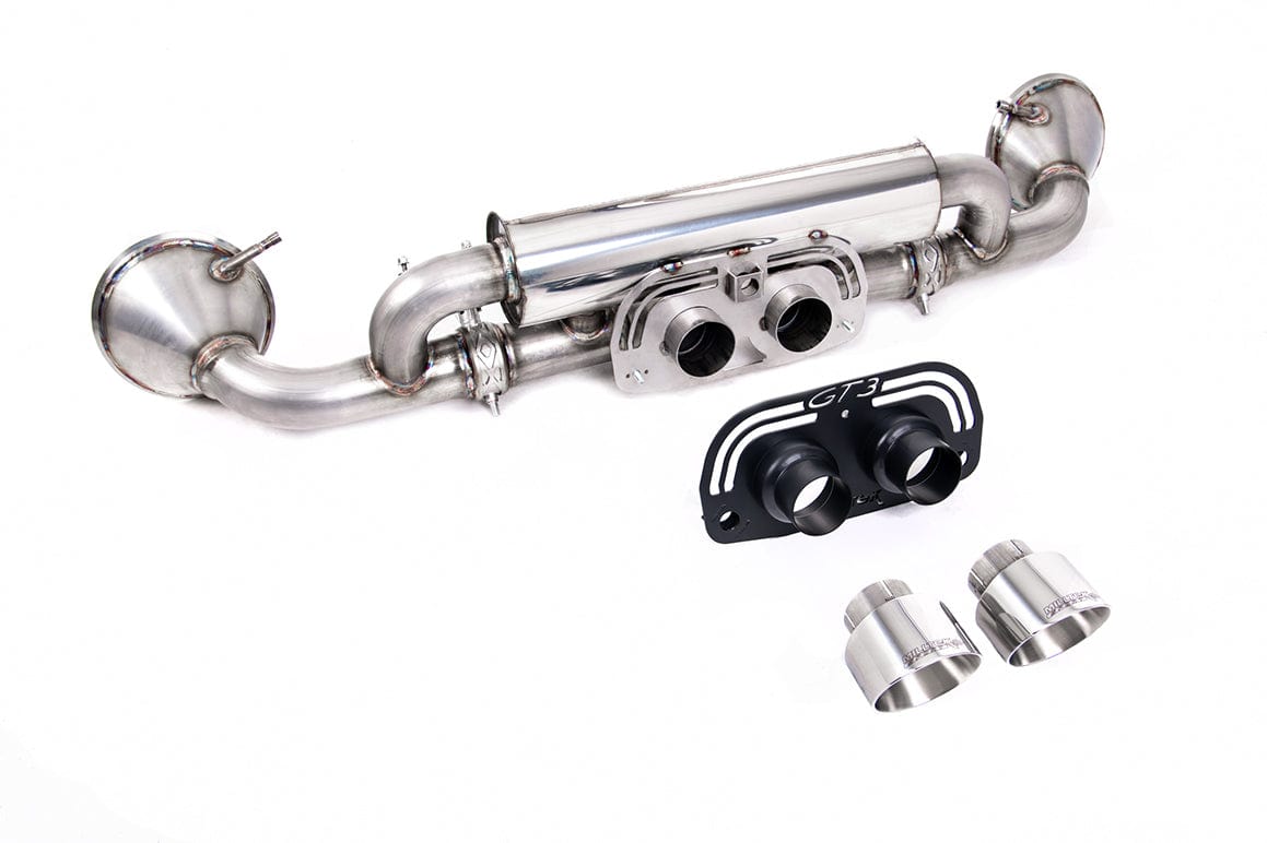 MillTek SSXPO172 Porsche 911 Rear Silencer(s) with GT-100 Polished Trims