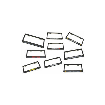 Fabspeed Carbon Fiber License Plate Frames | Supercar Parts UK