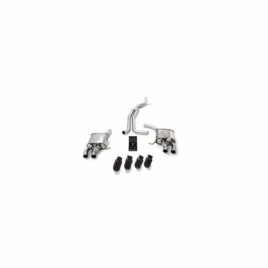 Armytrix PM2026-QS30M Valvetronic Exhaust System Porsche Macan 2.0T Facelift 2019+ with Quad Matte Black 4"  | Supercar Parts UK UK Car Parts