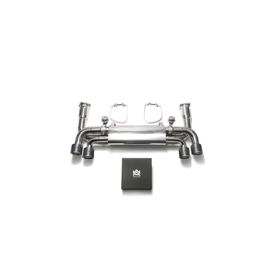 Armytrix P92C4-CD+P92C4-QC24 Sport High-Flow Valvetronic Exhaust System Porsche 991.2 Carrera 2017-2019 with Quad Carbon Fiber 3.5"  | Supercar Parts UK UK Car Parts