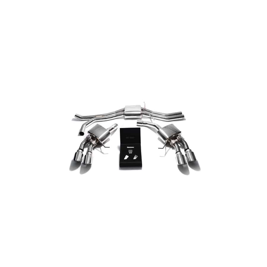 Armytrix PM36T-QS30C Valvetronic Exhaust System Porsche Macan S | GTS | Turbo 2015-2020 with  Quad Chrome 4" | Supercar Parts UK UK Car Parts