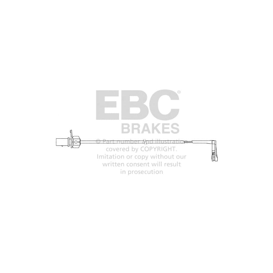 EBC EFA156 Audi Porsche Rear Wear Leads - TRW Caliper 1 | ML Performance UK Car Parts