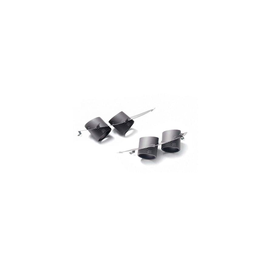 Armytrix QS36M Quad Matte Black Exhaust Tips Ferrari FF 6.3L V12 2012-2017 with Optional | Supercar Parts UK UK Car Parts