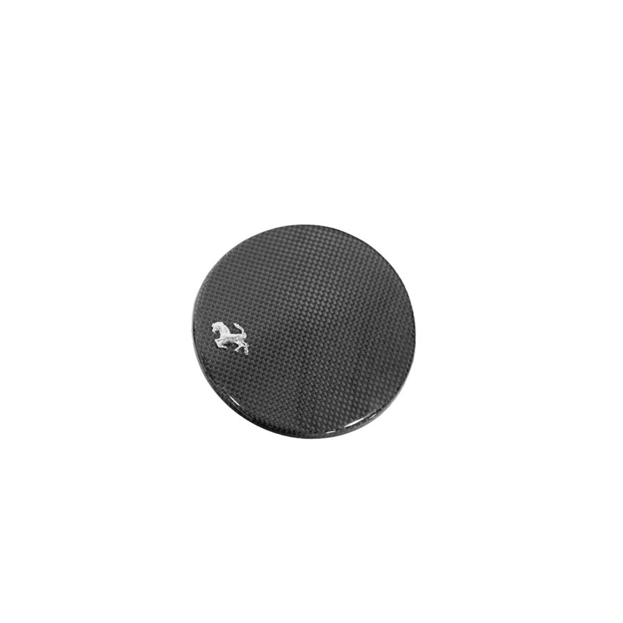 Carbon Fiber Petrol/Fuel Door With Cavallino - Ferrari 488 Pista  | Supercar Parts UK