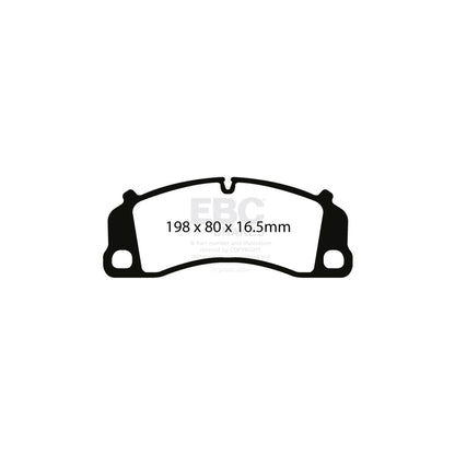 EBC DP82206RP1 Porsche RP-1 Full Race Front Brake Pads - Brembo Caliper 2 | ML Performance UK Car Parts