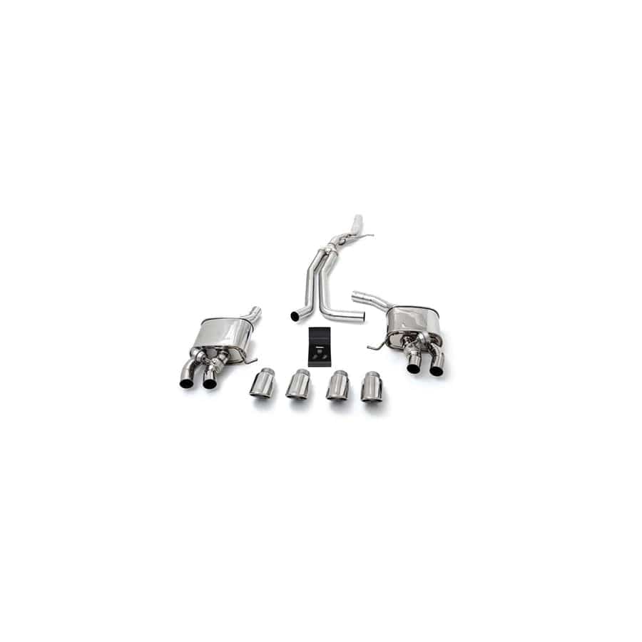 Armytrix PM2026-QS30C Valvetronic Exhaust System Porsche Macan 2.0T Facelift 2019+ with  Quad Chrome 4" | Supercar Parts UK UK Car Parts