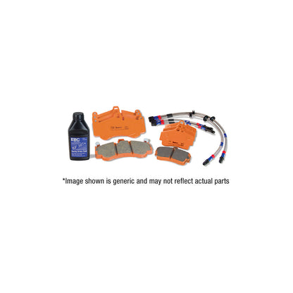 EBC PLK1572R Lamborghini Murcielago Orangestuff Pads and Brake Line Track Pack - Brembo Caliper 1 | ML Performance UK Car Parts