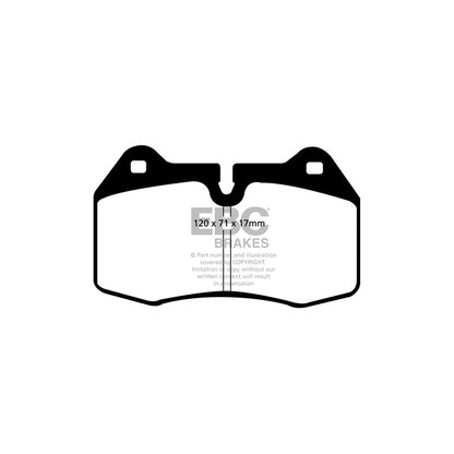 EBC PLK1575R Lamborghini Diablo Orangestuff Pads and Brake Line Track Pack - Brembo Caliper 2 | ML Performance UK Car Parts