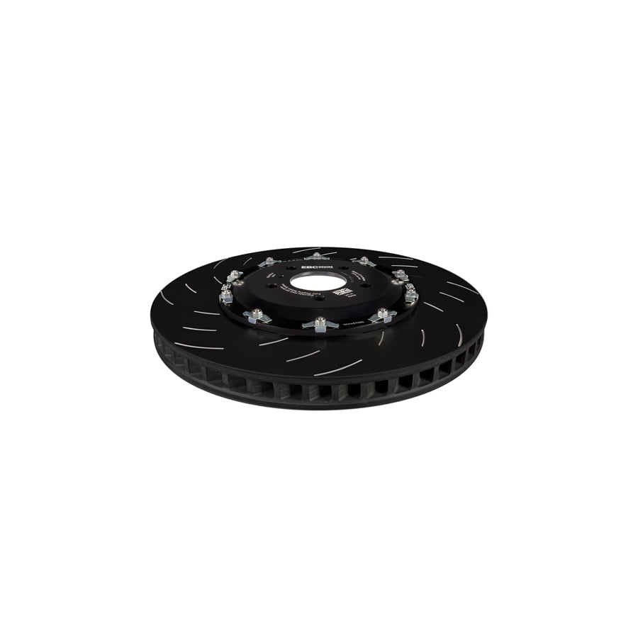 EBC SG2F014 Nissan GT-R (R35) Racing 2 Piece Floating SG Grooved Discs Front (Complete Assembly) - Brembo Caliper 1 | ML Performance UK Car Parts