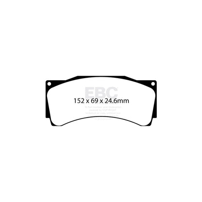 EBC DP8080RPX Alcon Mercedes-Benz Opel Peugeot Front RP-X Brake Pads 2 | ML Performance UK Car Parts