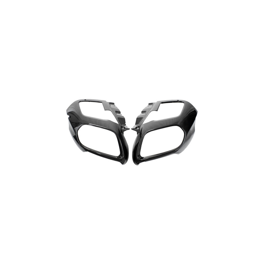 Carbon Fiber Rear Exhaust Outlet Trim Panels - Diffuser 812 Superfast Ferrari | Supercar Parts UK