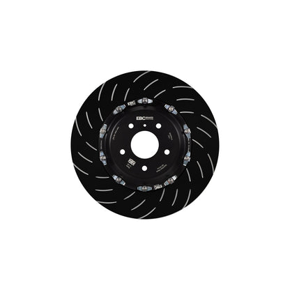 EBC SG2F015 Nissan GT-R (R35) Racing 2 Piece Floating SG Grooved Discs Front (Complete Assembly) - Brembo Caliper 2 | ML Performance UK Car Parts