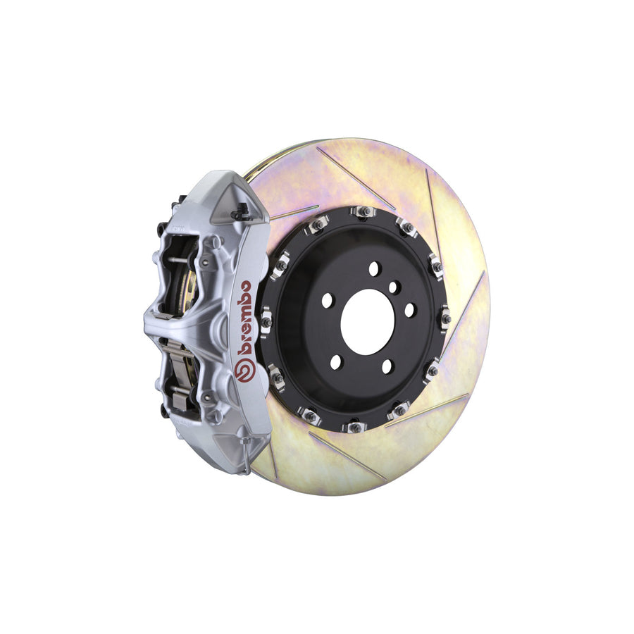 Brembo 1L2.9501A Bentley Front GT 6-Pistons Slotted 2-piece Big Brake Kit 411x34mm (Inc. Continental, Flying Spur)