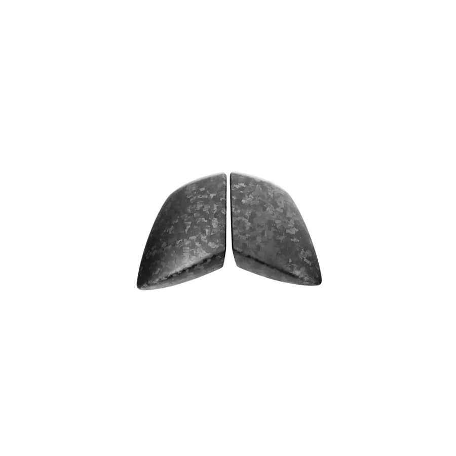 Carbon Fiber Matte Forged Mirror Caps - Lamborghini Huracan  | Supercar Parts UK