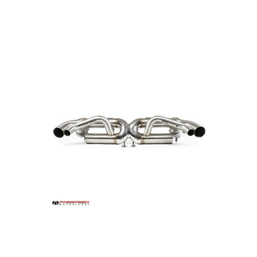 Fabspeed Porsche 992 Twin Turbo / Twin Turbo S Cat-Back Valvetronic Maxflo Exhaust System (2021+) | Supercar Parts UK