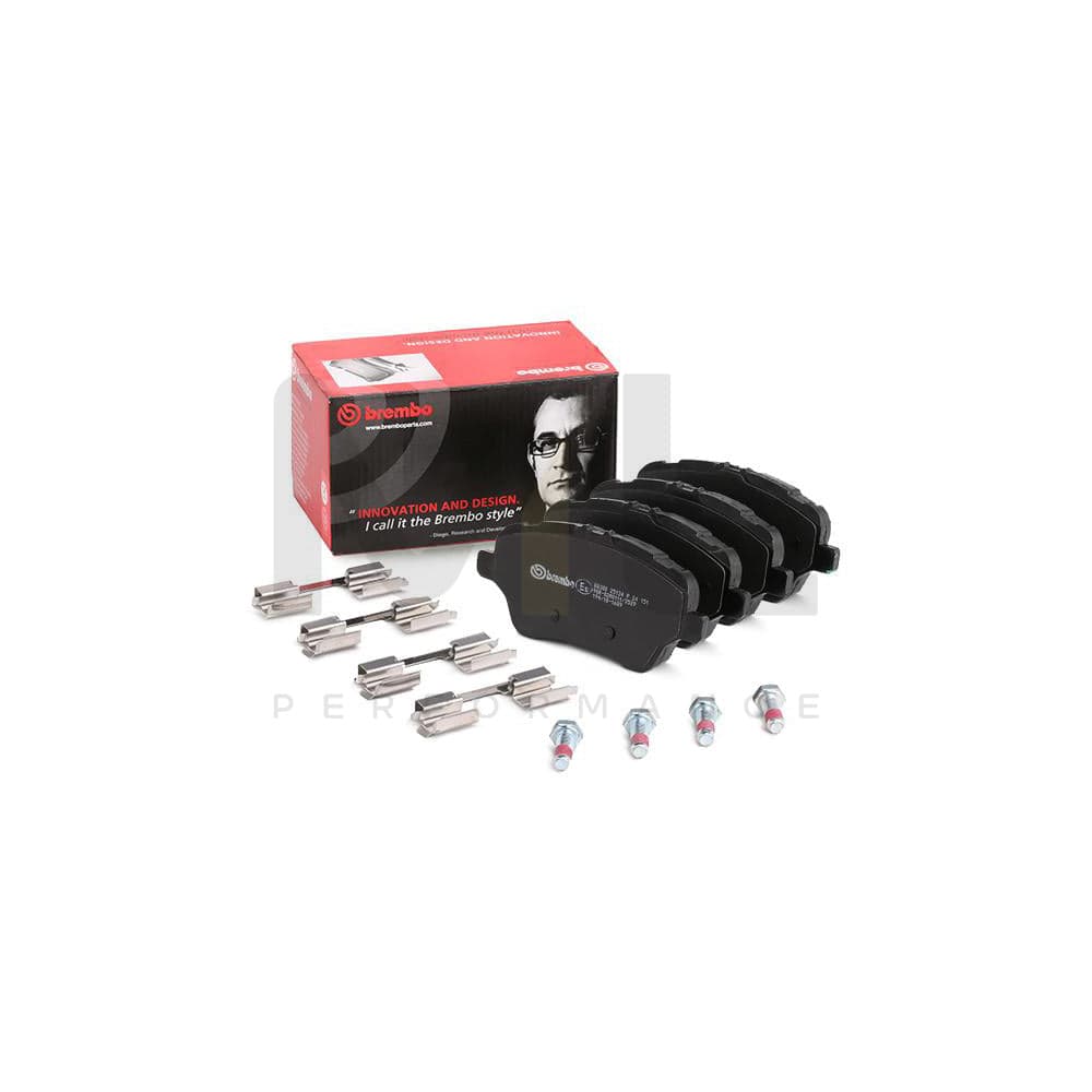 Brembo P 24 151 Brake Pad Set Excl. Wear Warning Contact, With Brake Caliper Screws Supercar Parts UK Car Parts