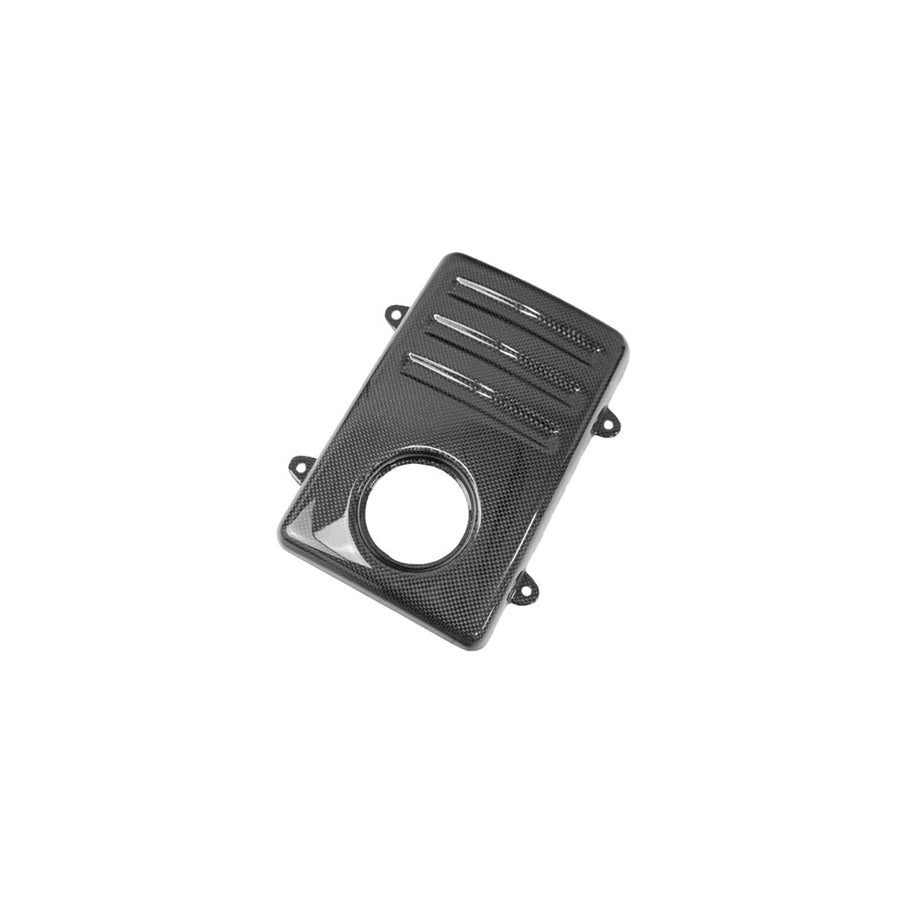 Carbon Fiber Scuderia Style Coolant Tank Cover With Tabs - Ferrari F430  | Supercar Parts UK