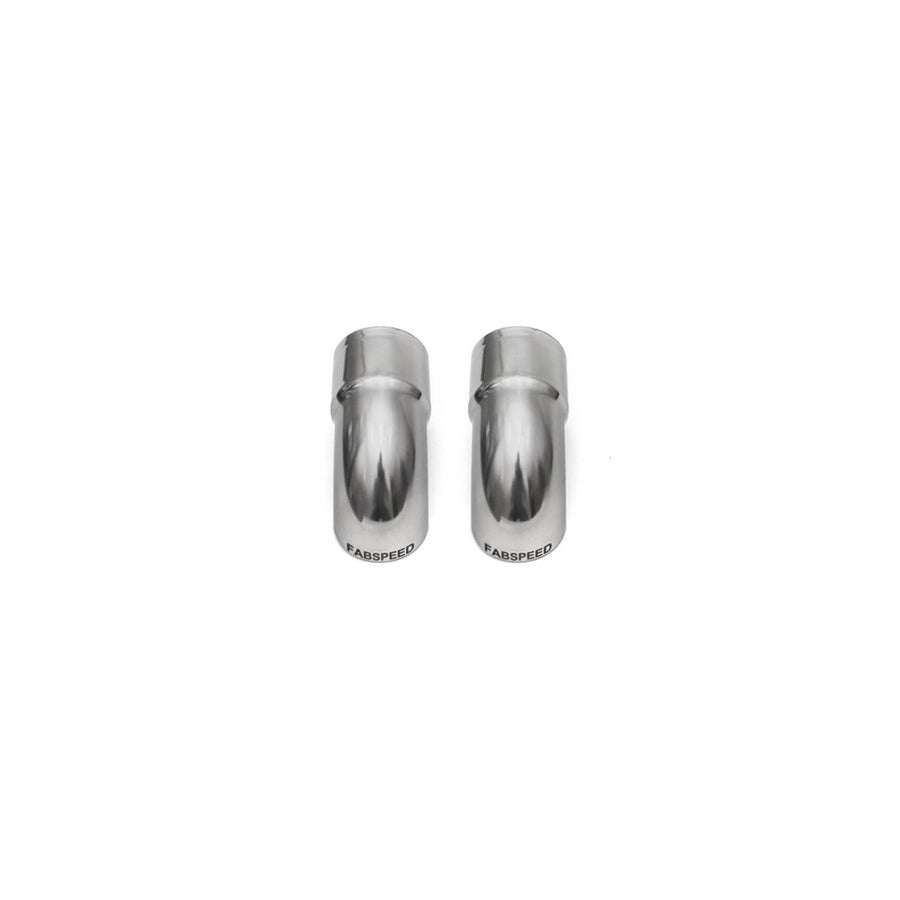 Fabspeed Porsche Competition Slip-On Turndown Tips (2.375 / 60.3 mm ID) - Fabspeed Exhausts Only | Supercar Parts UK
